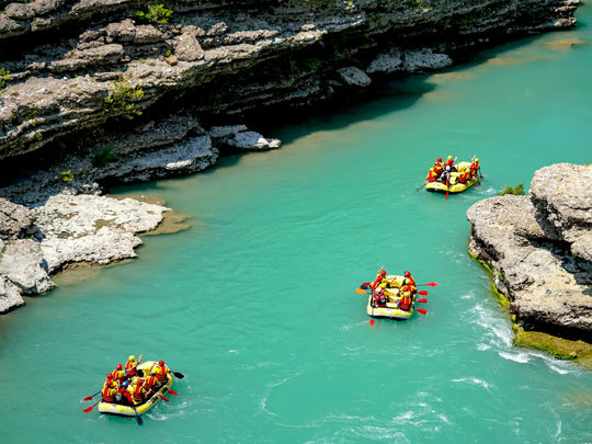 Rafting in Skrapar Canyons